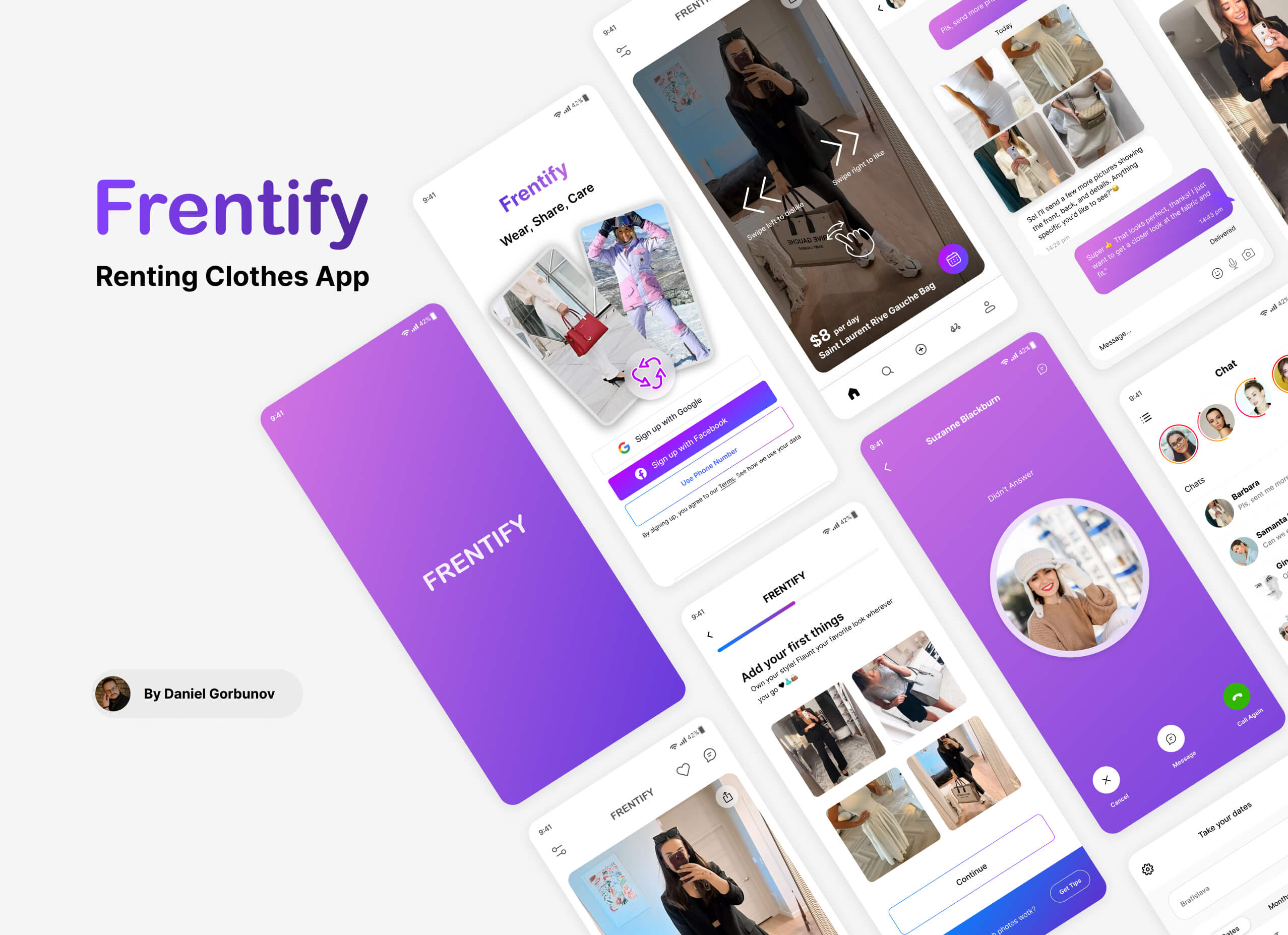 Renting Clothes App