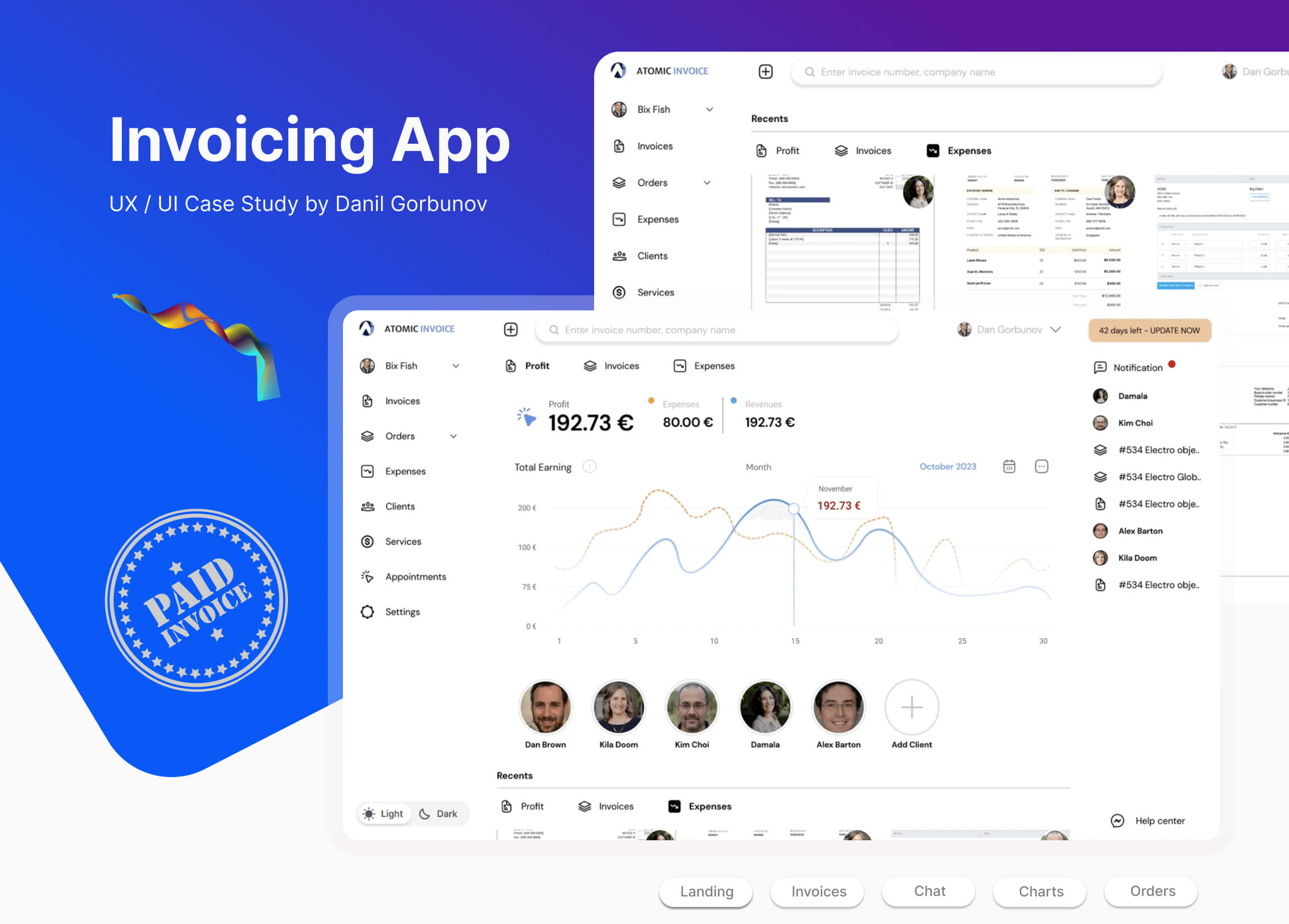 Invoicing App Improving