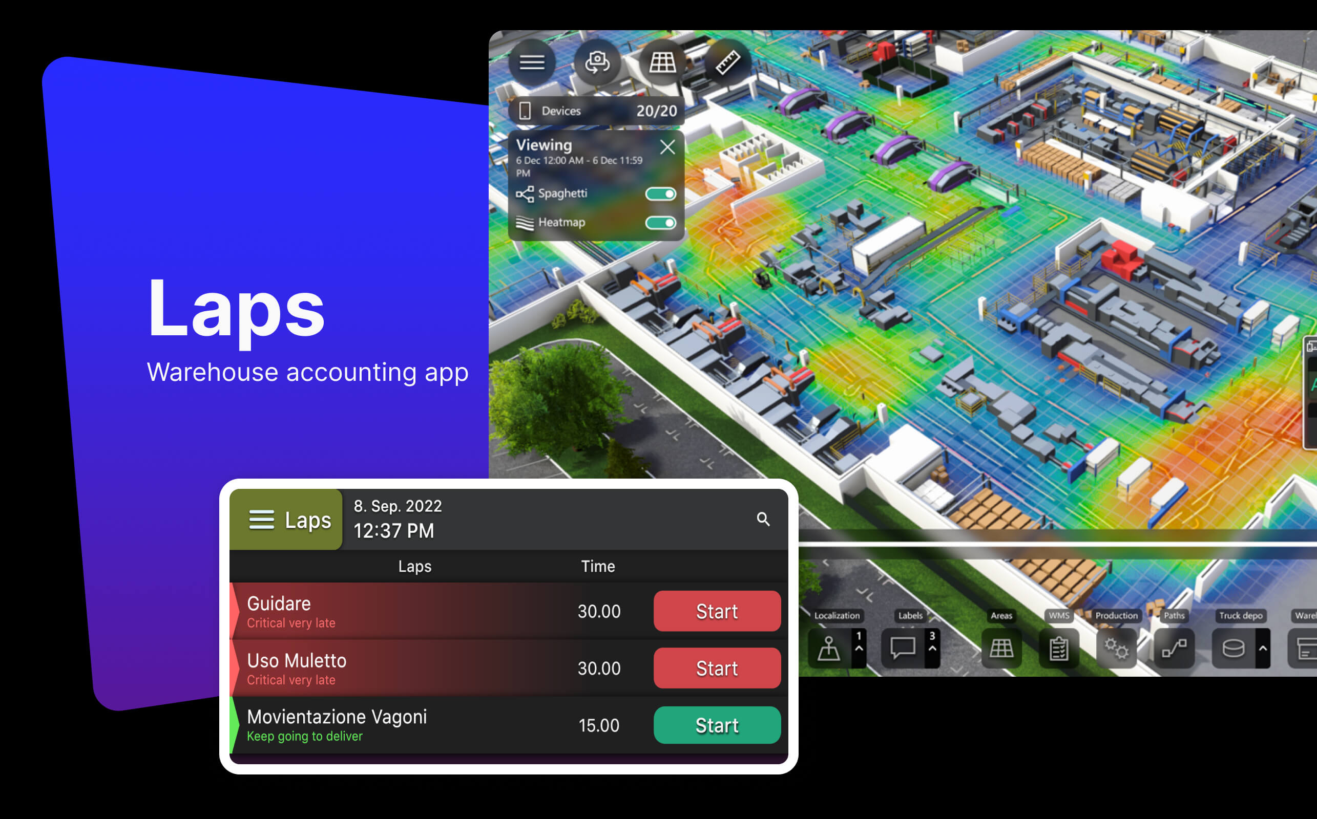 3D Warehouse Inventory Management