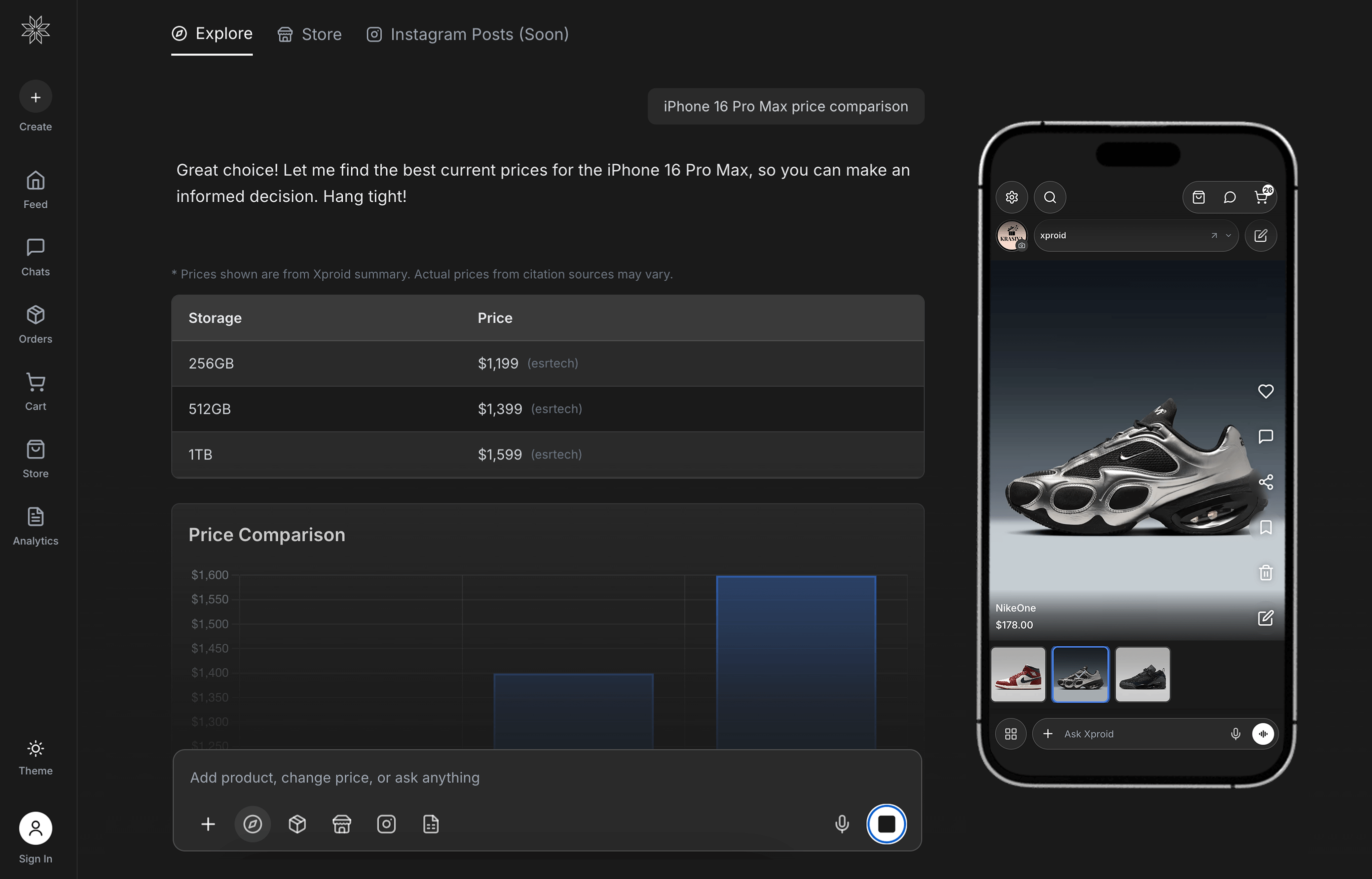 Xproid (AI E-Commerce Platform)